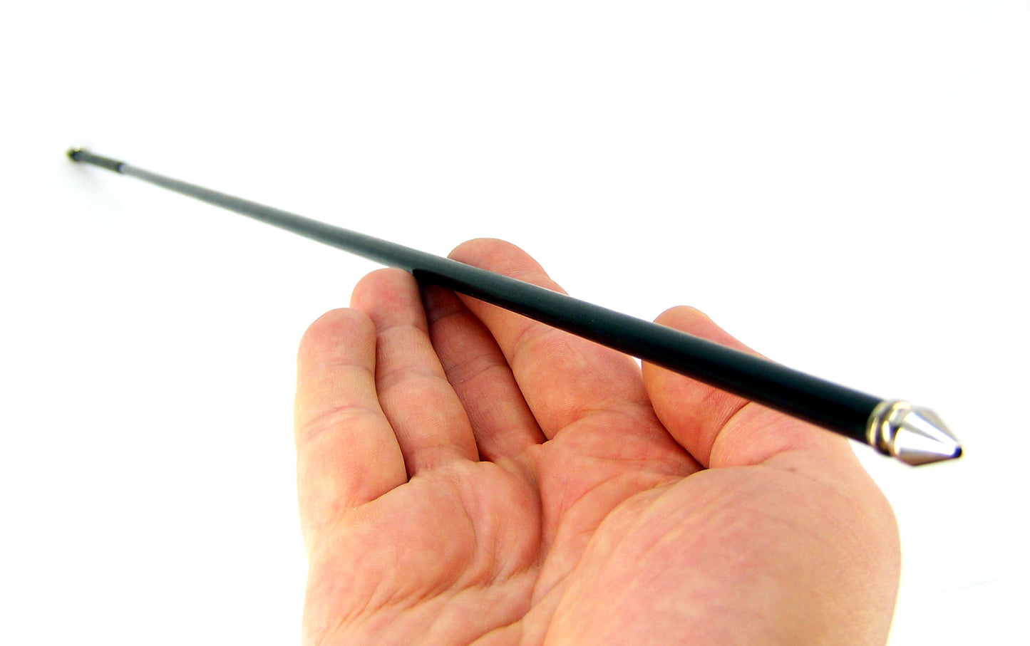 Poly Rod Black Spike Cane