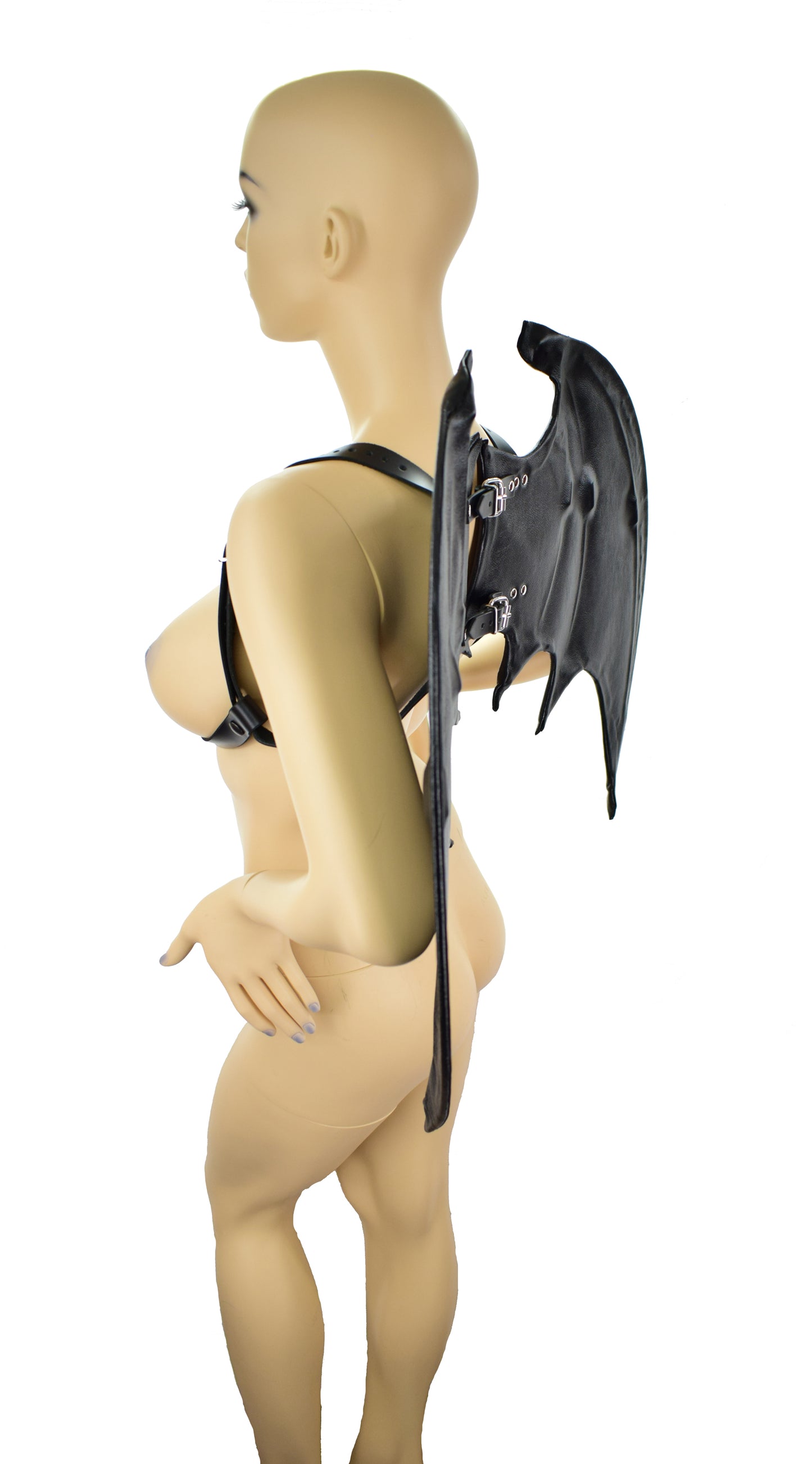 Leather Bat Wings