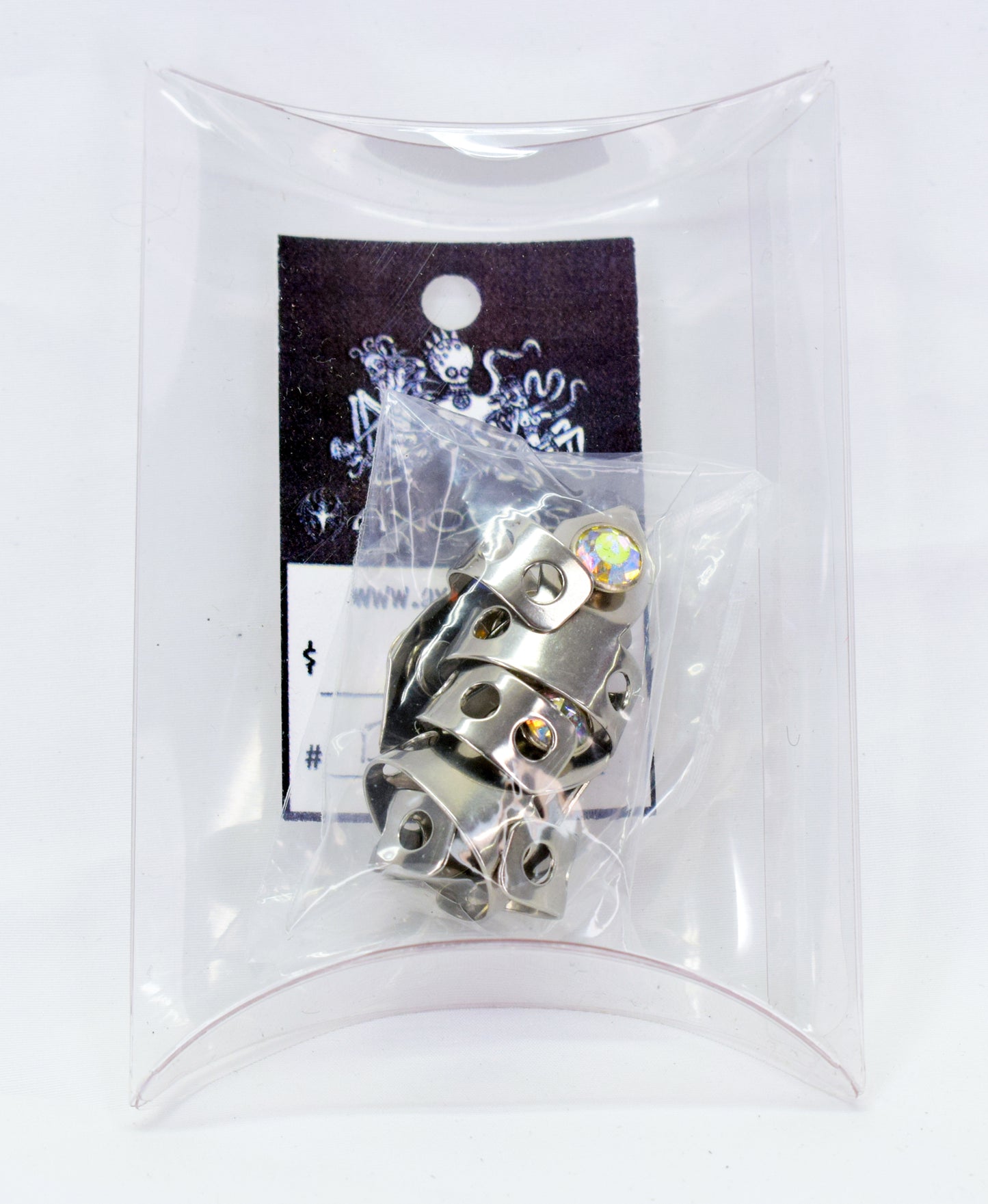 Rhinestone Fetish Claws Set of 5