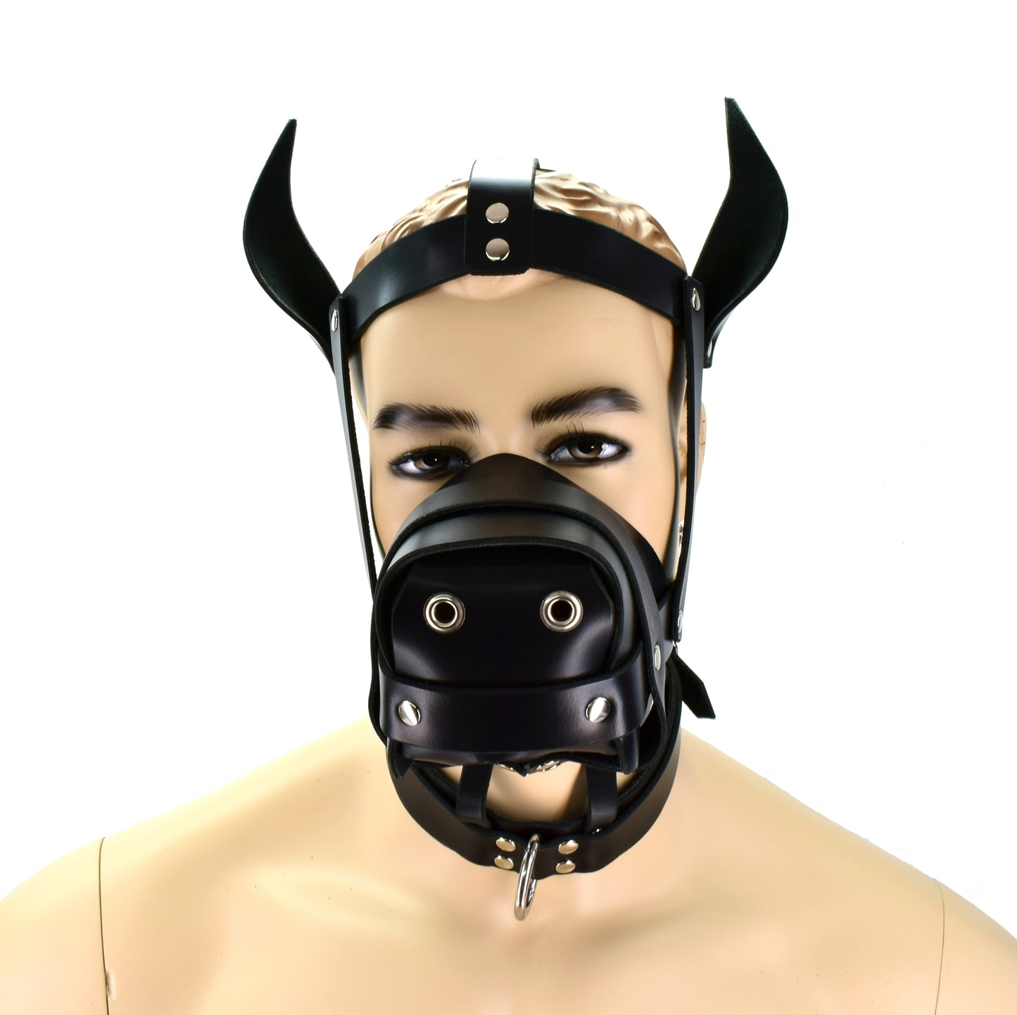 Pig Face Bondage Hood