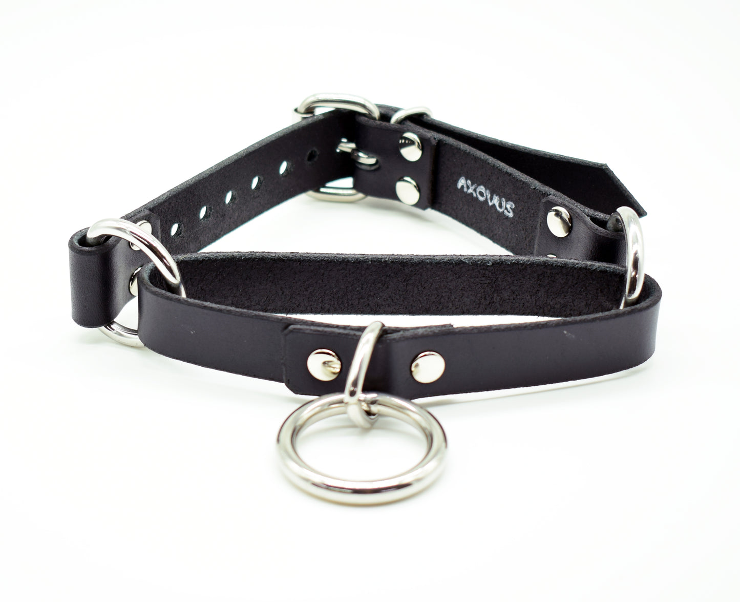 Premium Leather Choke Collar