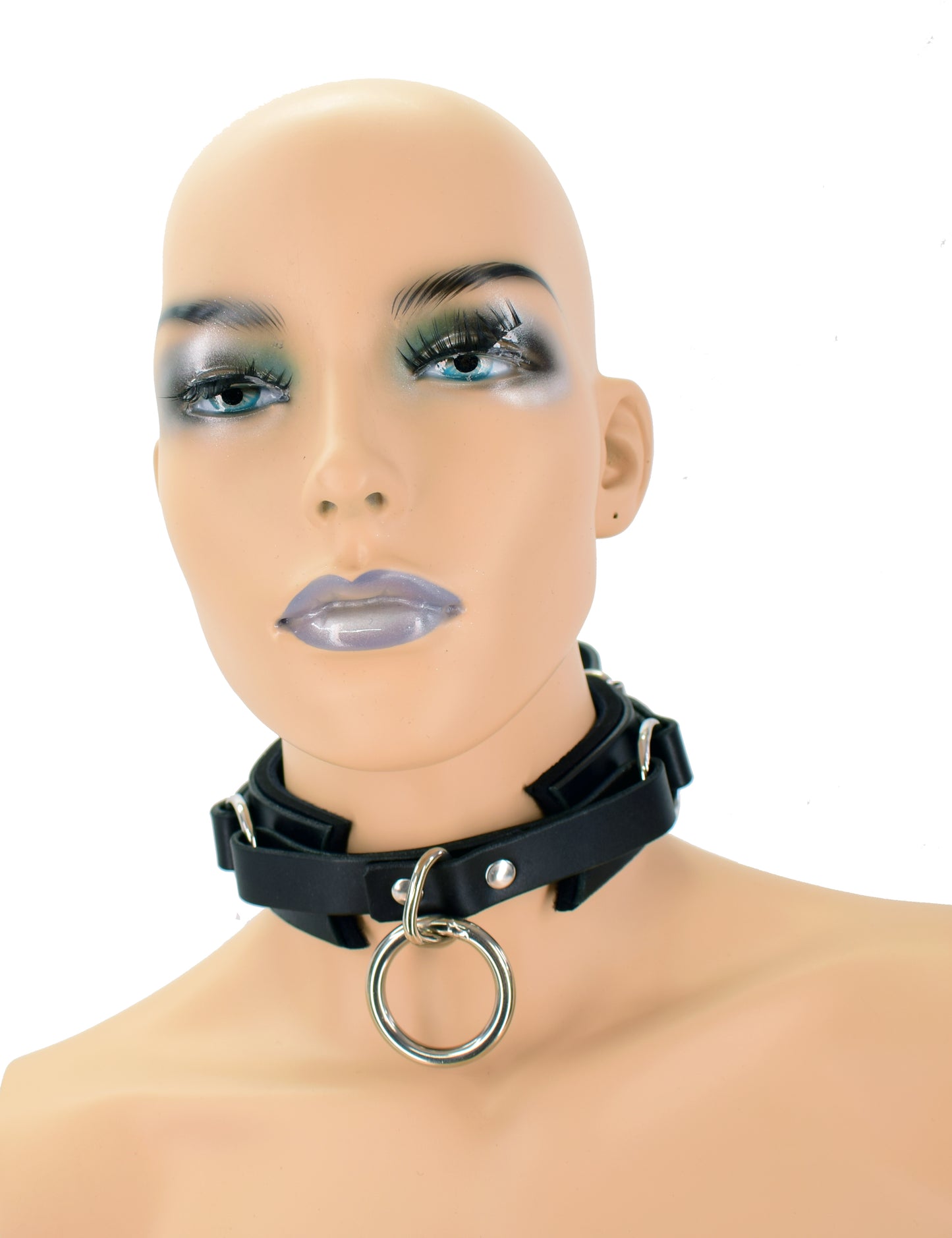 Lined Leather Choke Collar