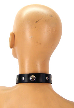 Classic Rivet Leather Choker