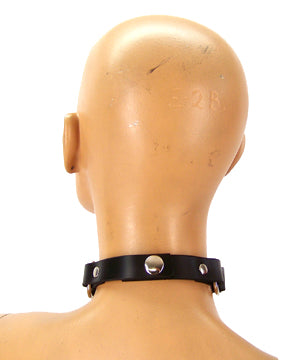 Ring Leader Leather Choker