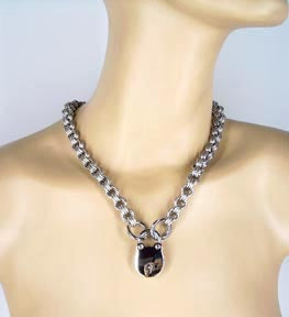 Locking Triple Link Chainmaille Necklace