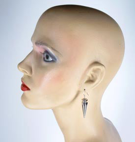 1 3/8" Spike Earring Pair