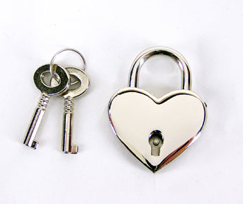 Heart shaped Lock w/ keys