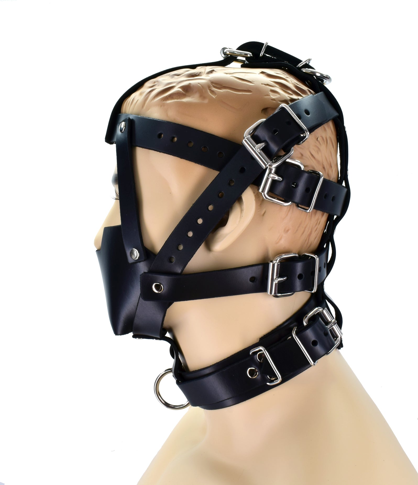 Leather Bondage Hood