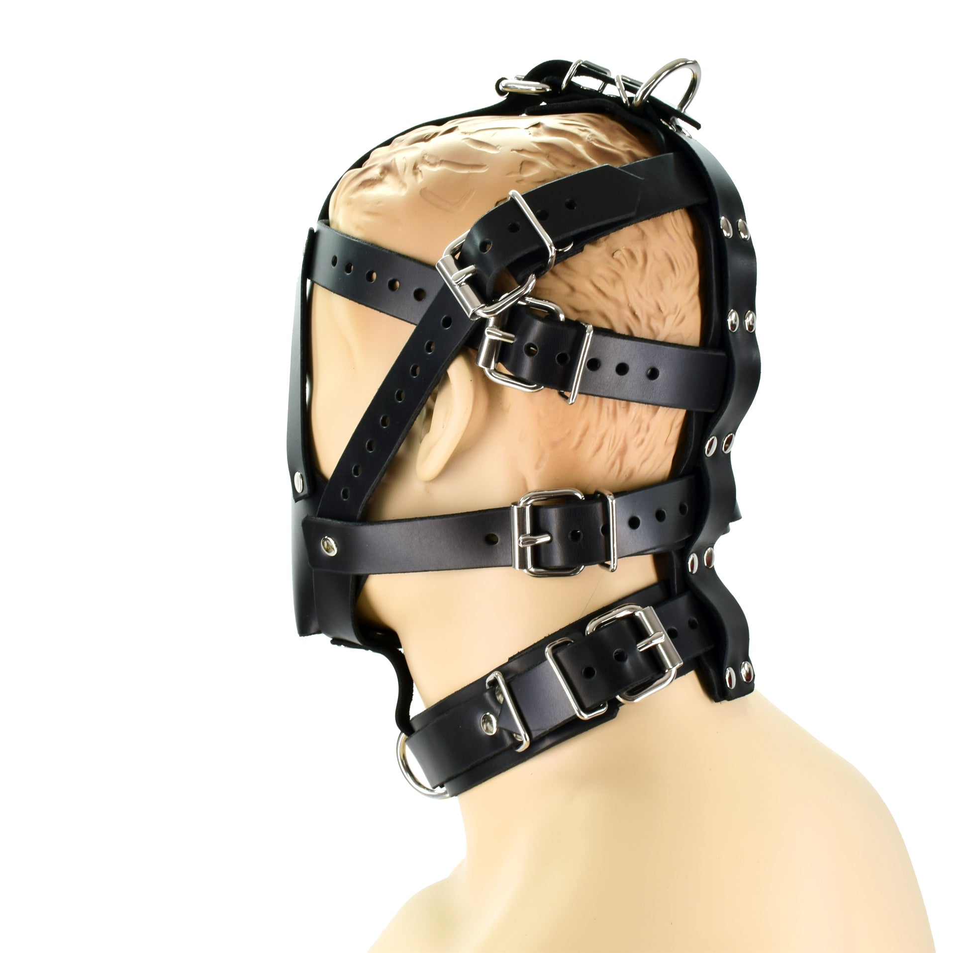 Leather Bondage Hood