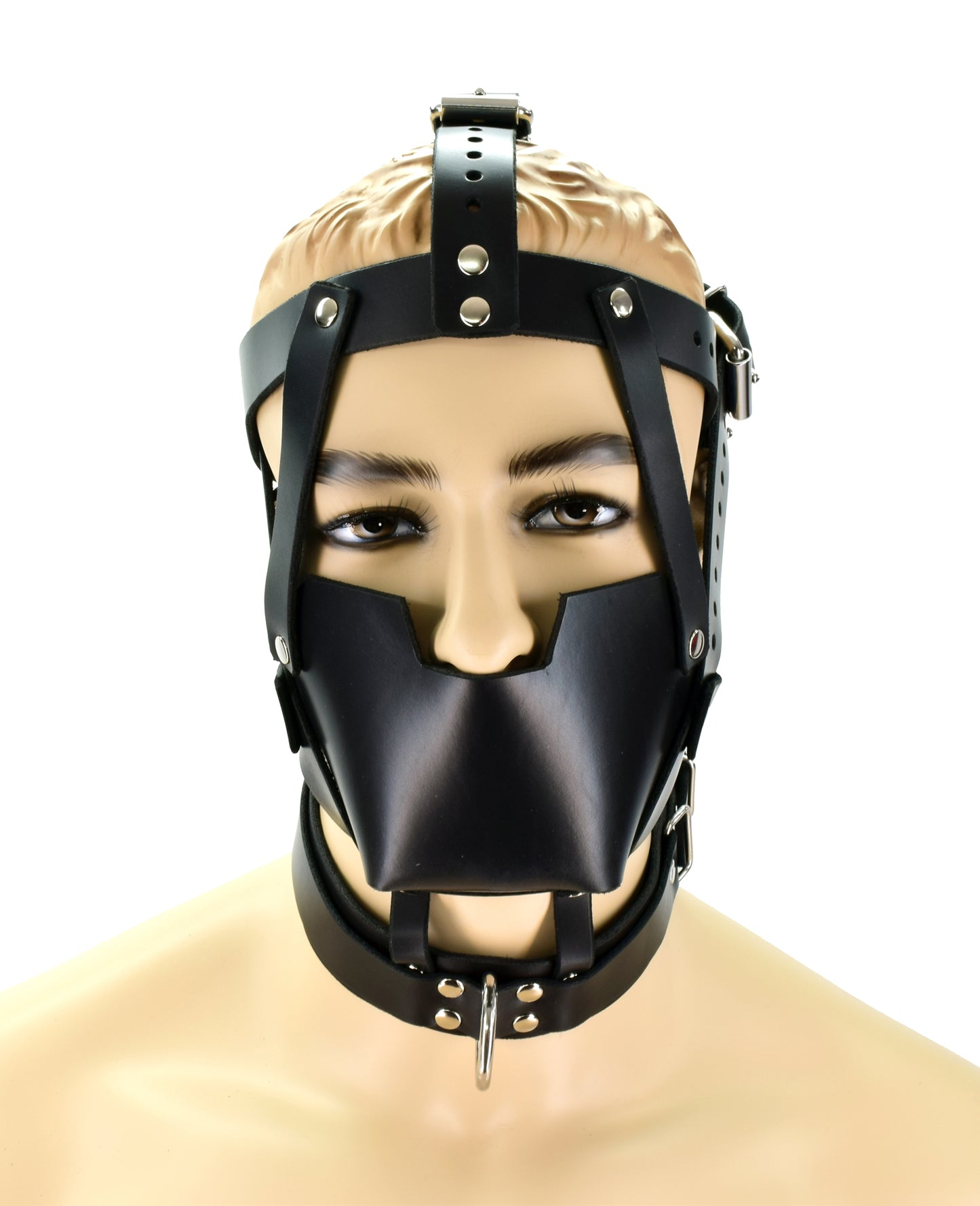 Leather Bondage Hood