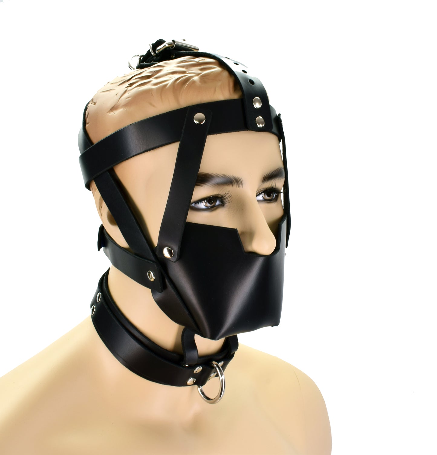 Leather Bondage Hood