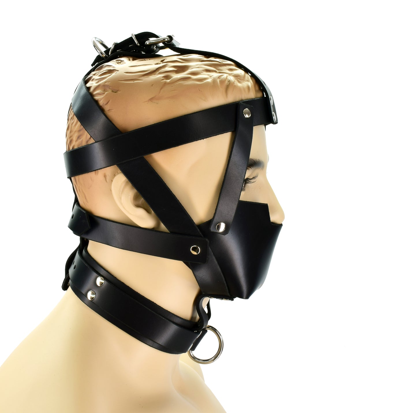 Leather Bondage Hood