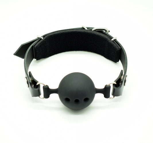 Black Ball Gag Deluxe