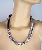 Persian Weave Chainmaille Necklace  20"
