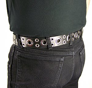 Leather "Tentacle" Belt