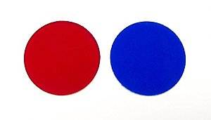 Replacement Lenses, Red and Blue